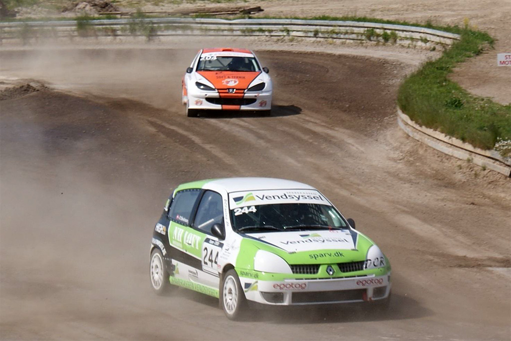 DC Racing slutter som flot treer, efter Jesper Christensen og Rasmus Nielsen
(Foto: Kim Lauritsen)